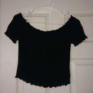 Heart & Hips Off the Shoulder Crop Top